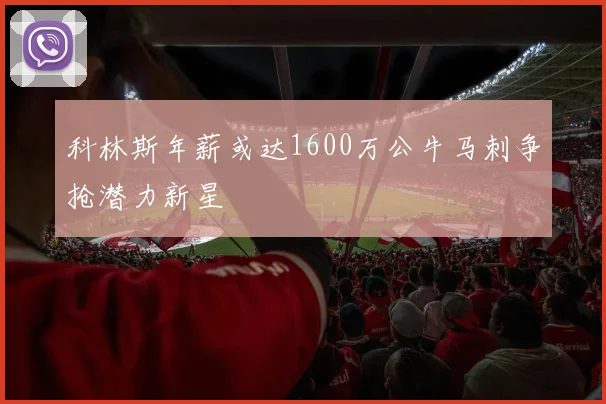 科林斯年薪或达1600万公牛马刺争抢潜力新星
